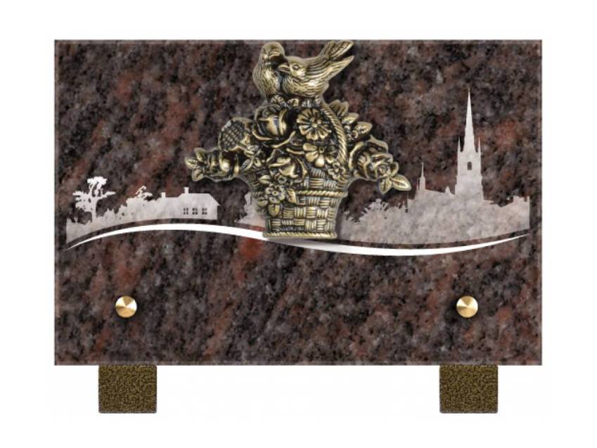 Rectangular Granite Plaque Collection.