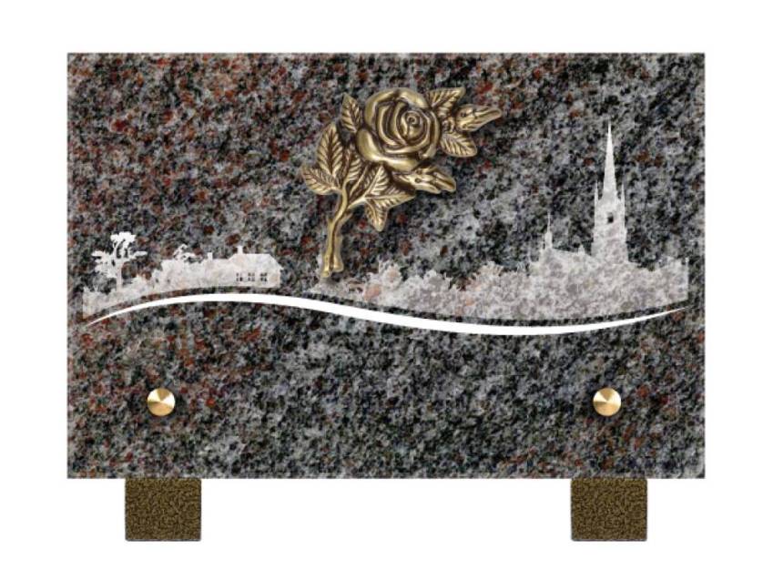 Rectangular Granite Plaque Collection.