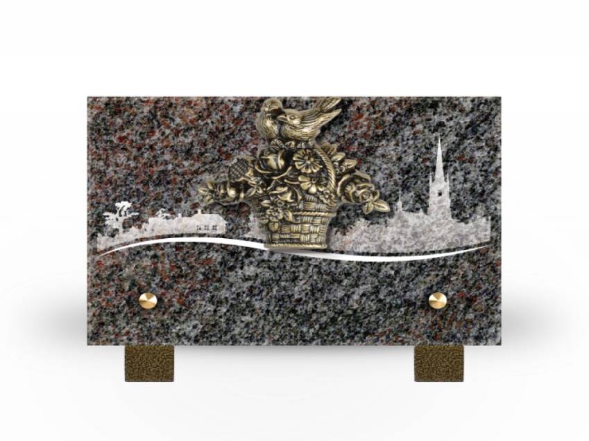 Rectangular Granite Plaque Collection.