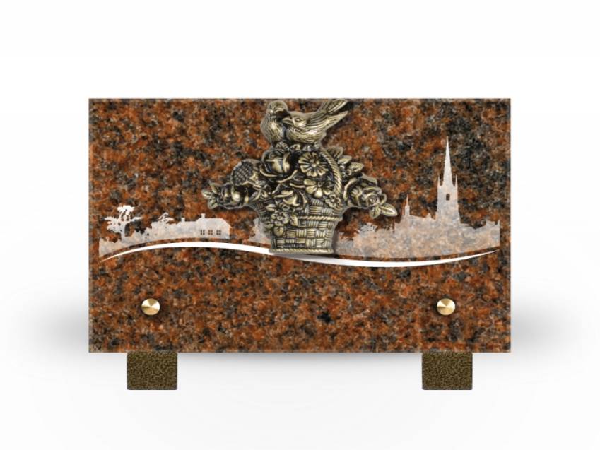 Rectangular Granite Plaque Collection.