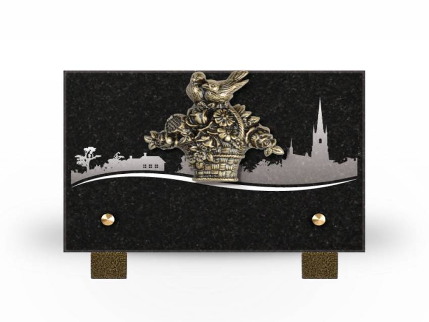 Rectangular Granite Plaque Collection.