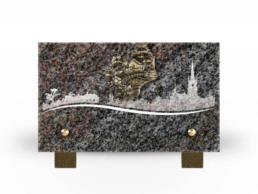 Rectangular Granite Plaque Collection.