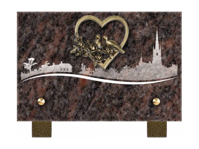 Rectangular Granite Plaque Collection.