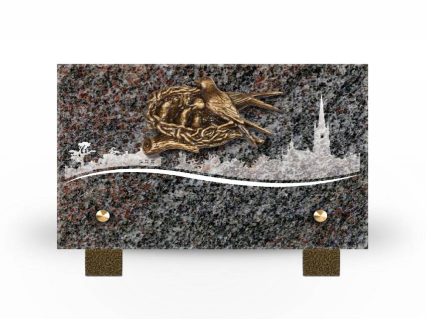 Rectangular Granite Plaque Collection.