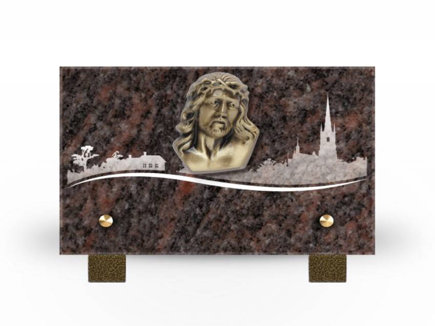 Rectangular Granite Plaque Collection.