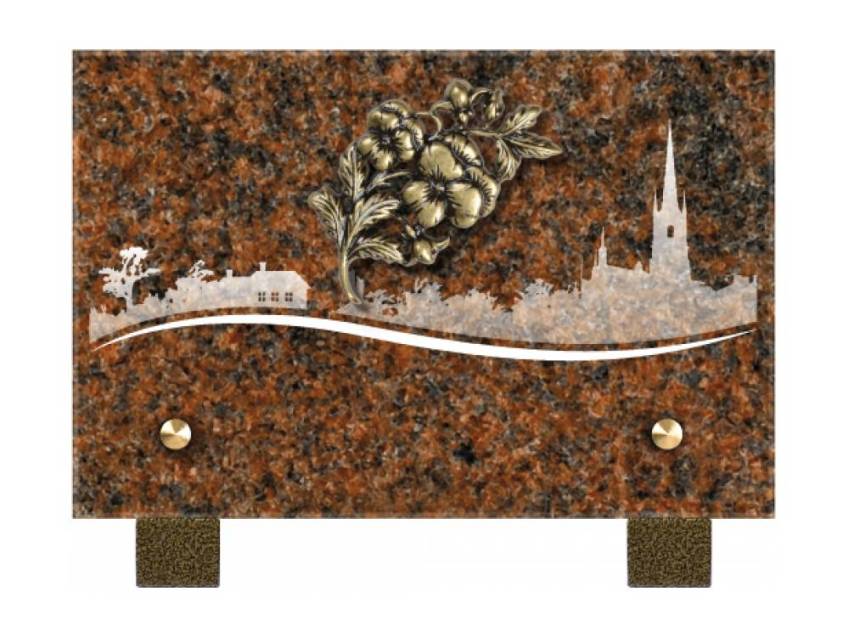 Rectangular Granite Plaque Collection.