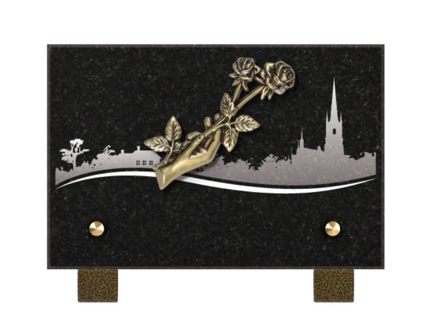 Rectangular Granite Plaque Collection.