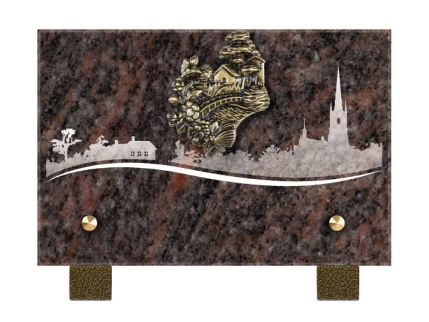 Rectangular Granite Plaque Collection.