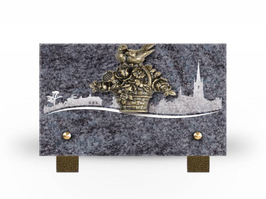 Rectangular Granite Plaque Collection.