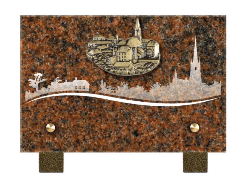 Rectangular Granite Plaque Collection.