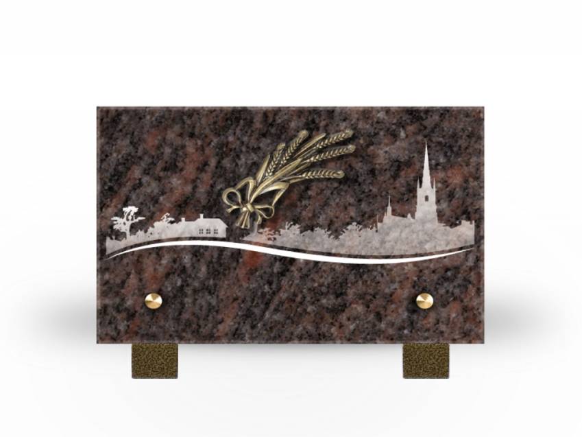 Rectangular Granite Plaque Collection.