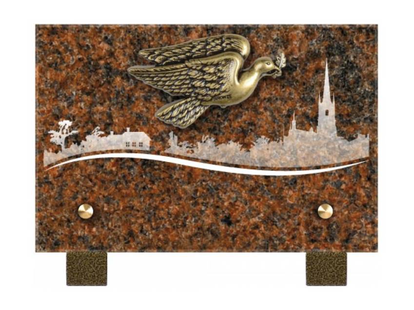 Rectangular Granite Plaque Collection.