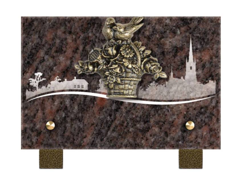 Rectangular Granite Plaque Collection.