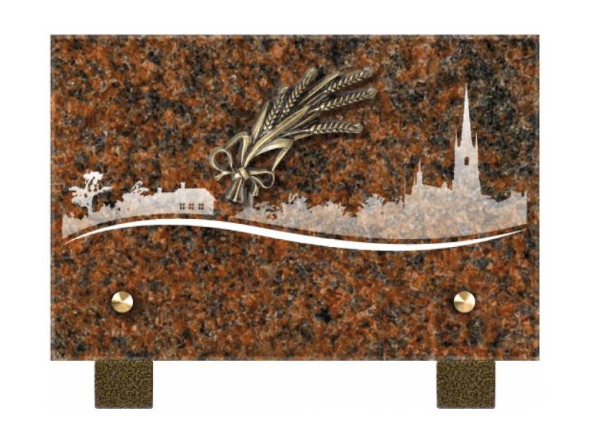 Rectangular Granite Plaque Collection.