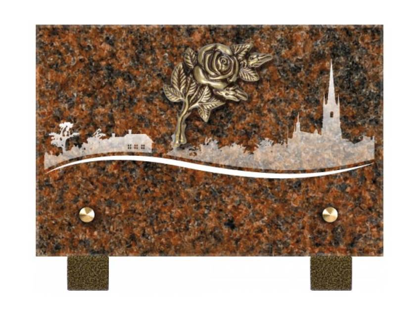 Rectangular Granite Plaque Collection.