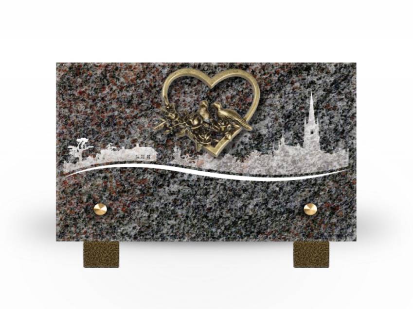 Rectangular Granite Plaque Collection.