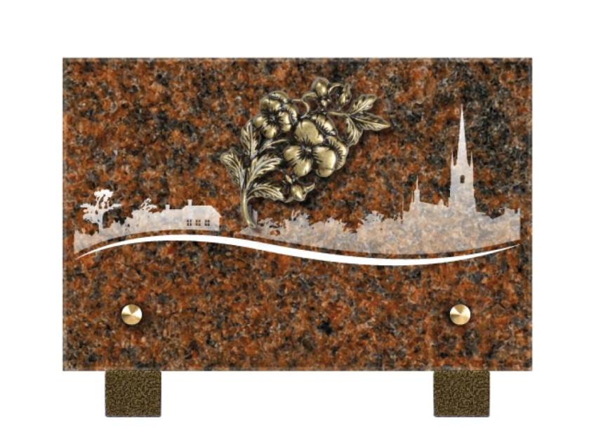 Rectangular Granite Plaque Collection.