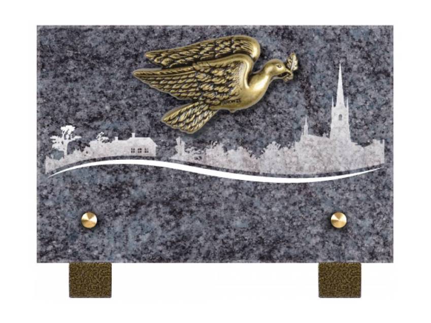 Rectangular Granite Plaque Collection.