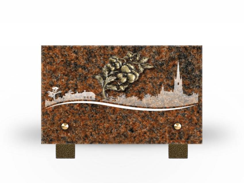 Rectangular Granite Plaque Collection.