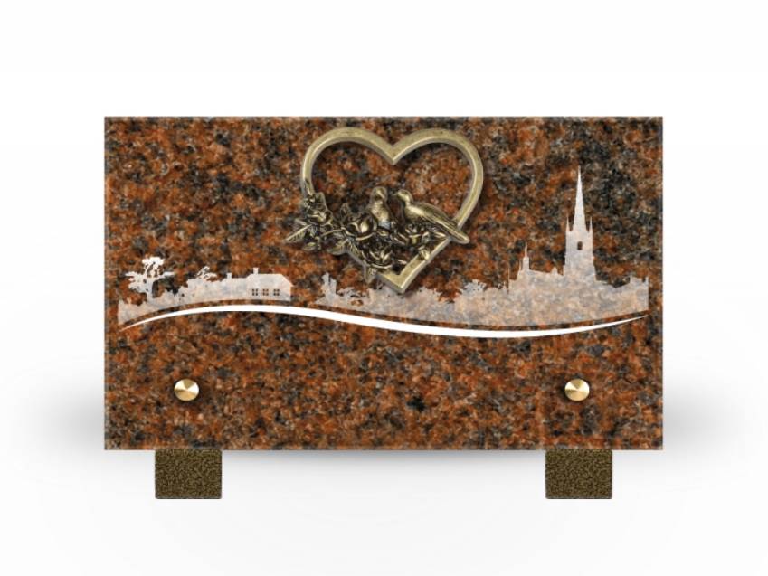 Rectangular Granite Plaque Collection.