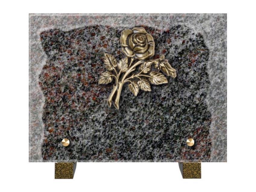 Plaque Granit Rectangle hommage