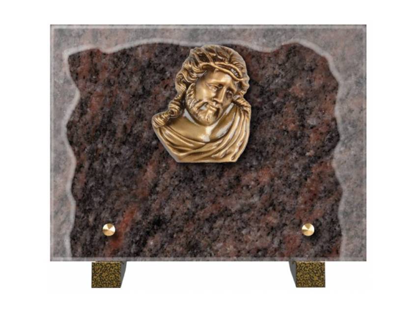 Plaque Granit Rectangle hommage