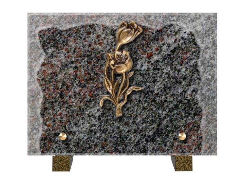 Plaque Granit Rectangle hommage