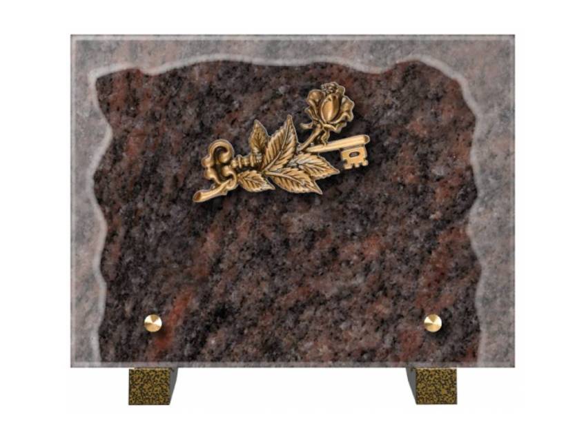 Plaque Granit Rectangle hommage