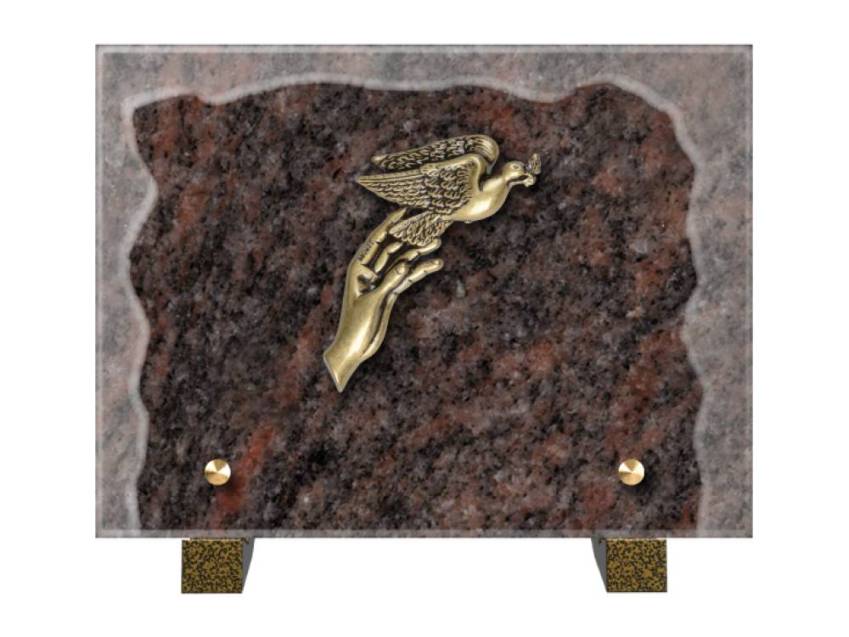 Plaque Granit Rectangle hommage