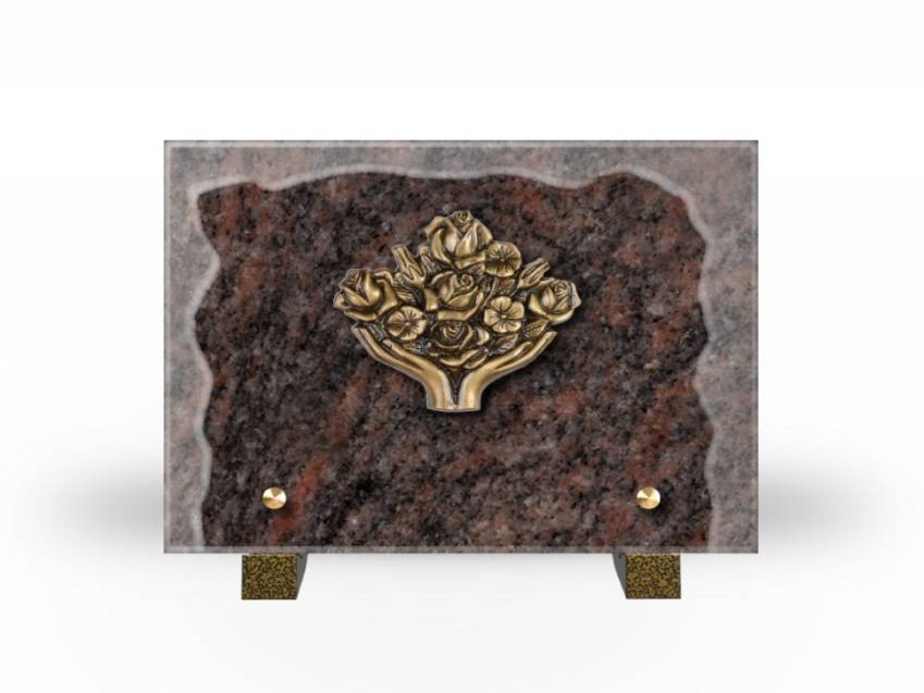 Plaque Granit Rectangle hommage