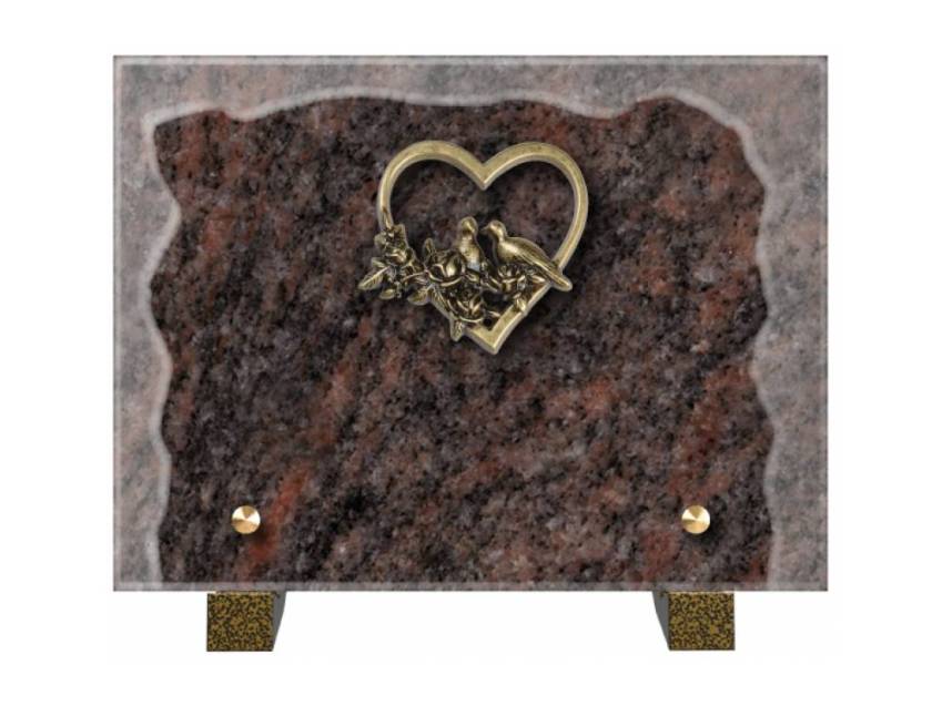 Plaque Granit Rectangle hommage