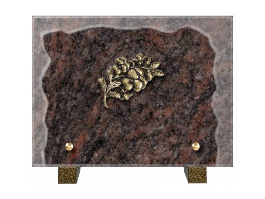 Plaque Granit Rectangle hommage