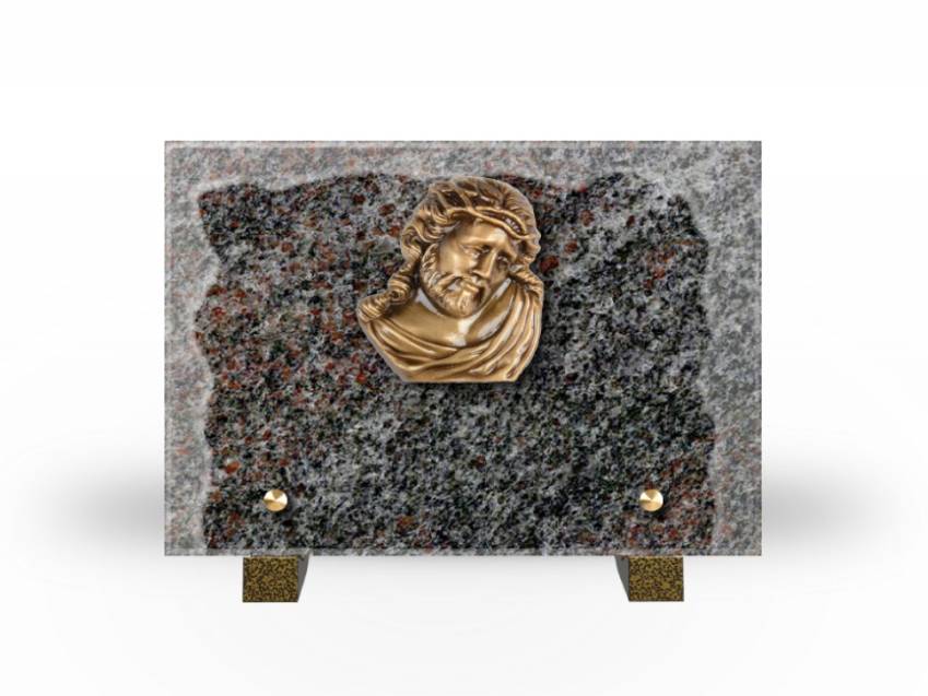 Plaque Granit Rectangle hommage