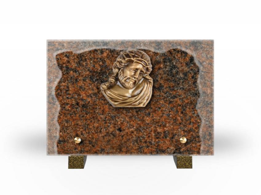 Plaque Granit Rectangle hommage