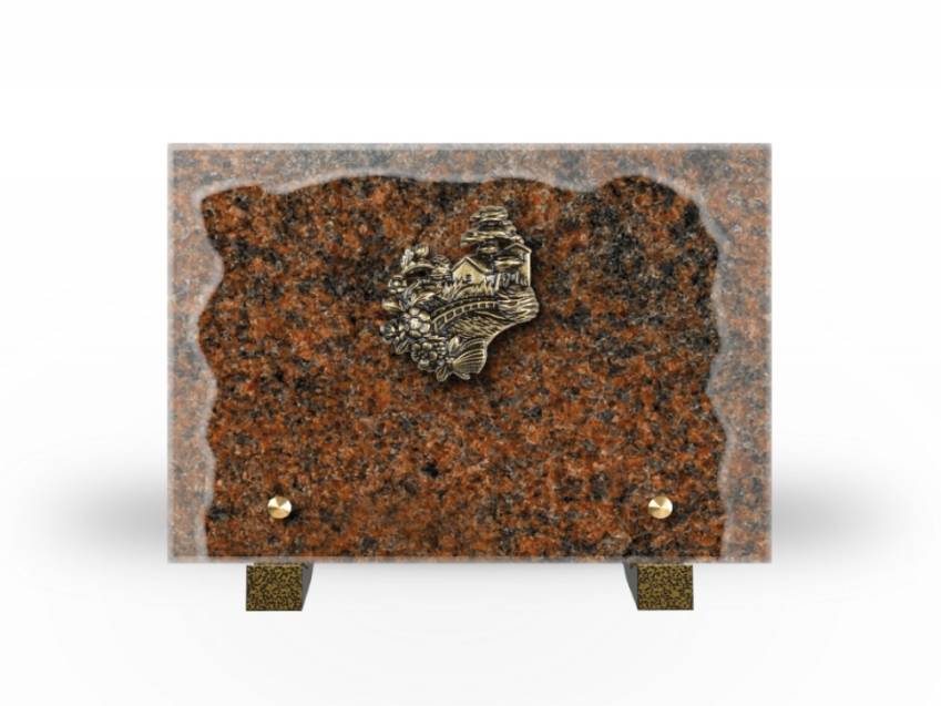 Plaque Granit Rectangle hommage