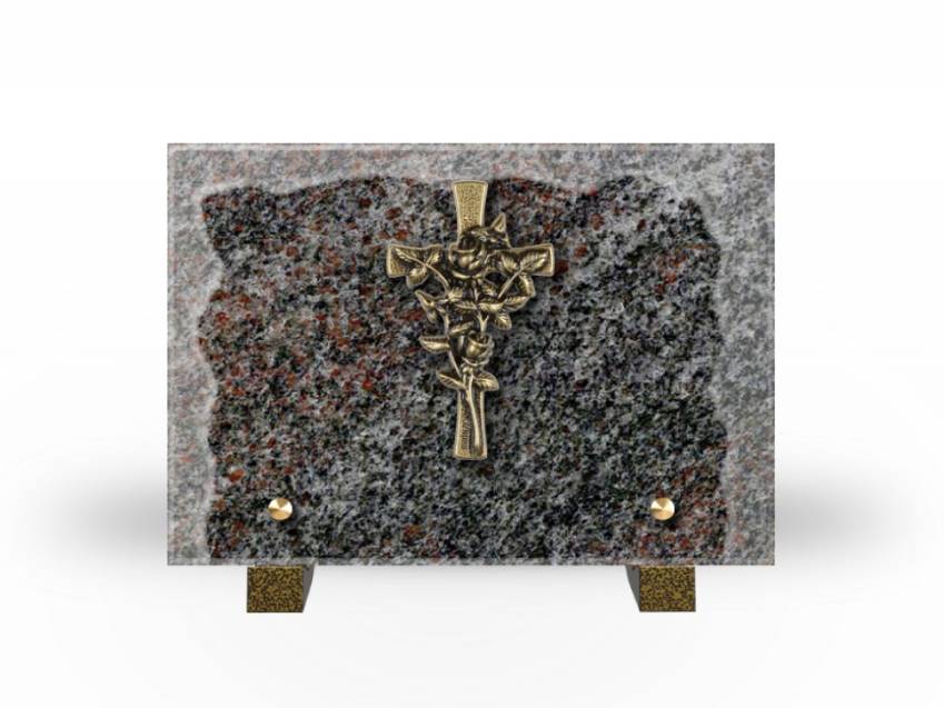 Plaque Granit Rectangle hommage