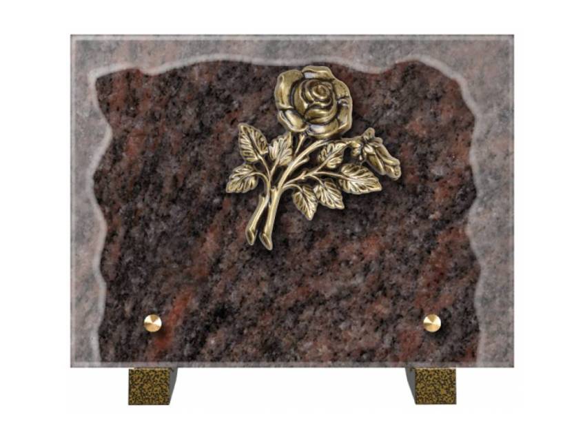 Plaque Granit Rectangle hommage