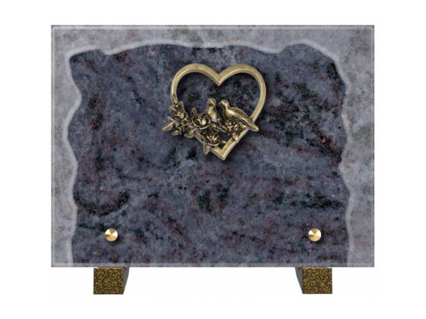 Plaque Granit Rectangle hommage