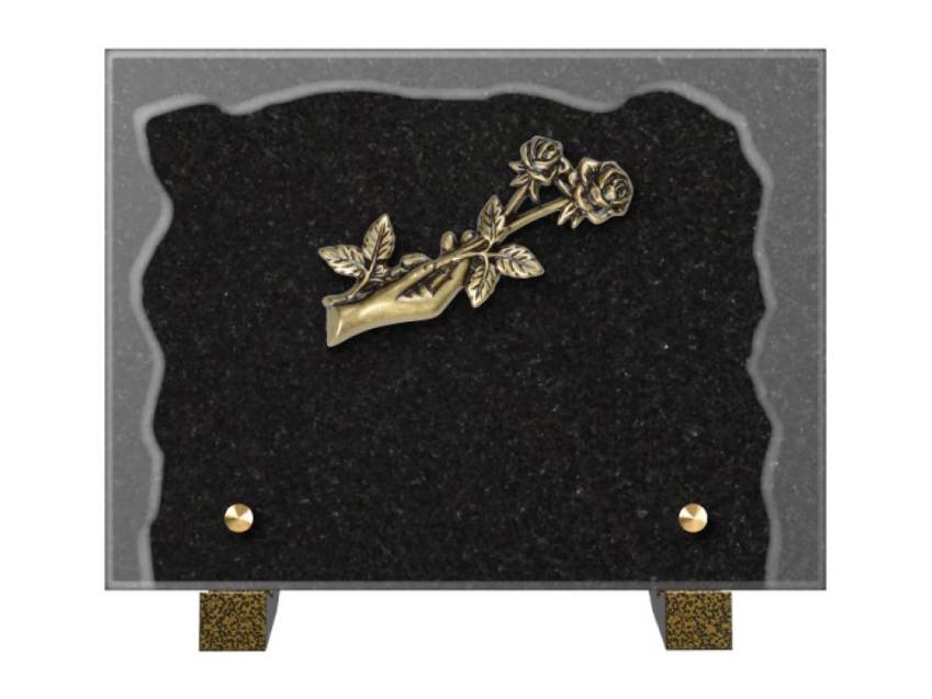 Plaque Granit Rectangle hommage