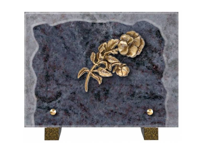 Plaque Granit Rectangle hommage