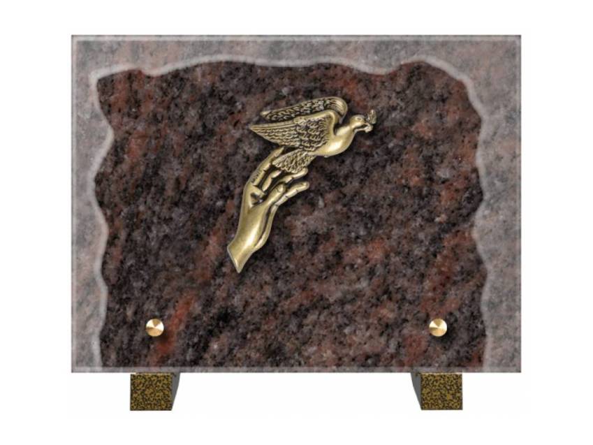 Plaque Granit Rectangle hommage