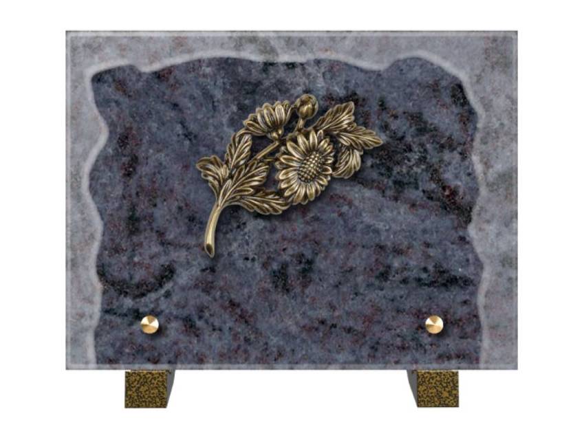 Plaque Granit Rectangle hommage