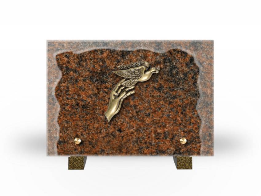 Plaque Granit Rectangle hommage