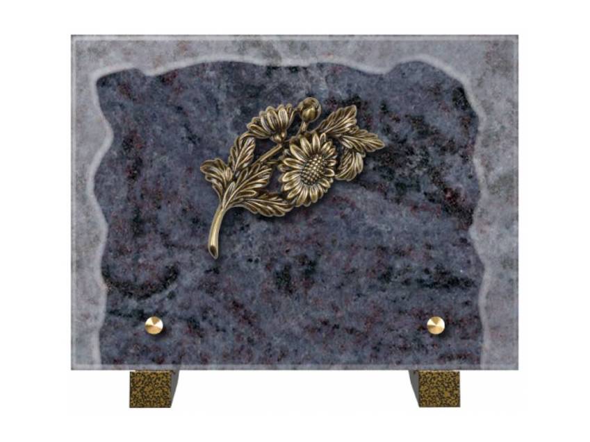 Plaque Granit Rectangle hommage