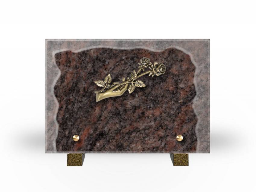 Plaque Granit Rectangle hommage