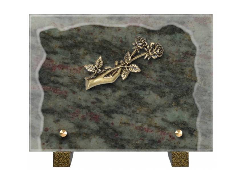 Plaque Granit Rectangle hommage