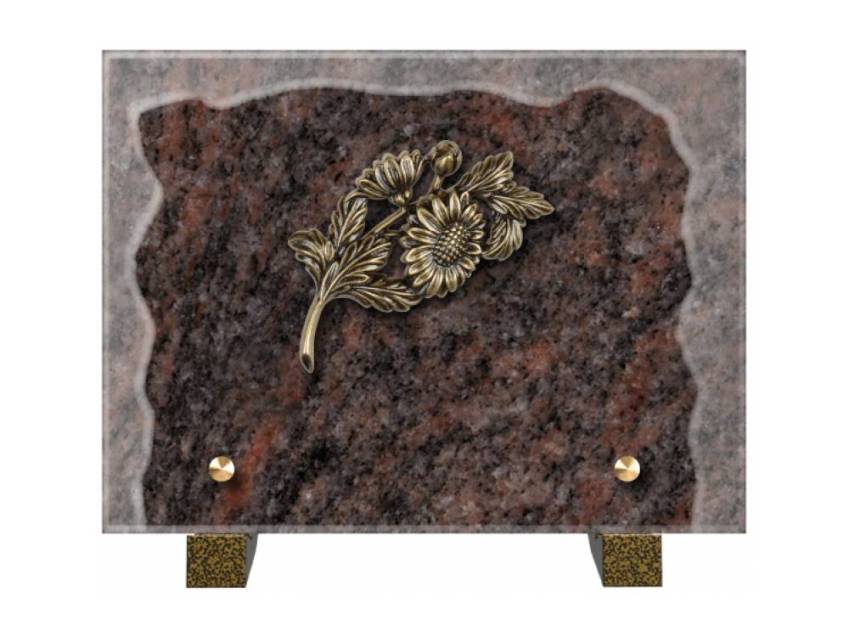 Plaque Granit Rectangle hommage