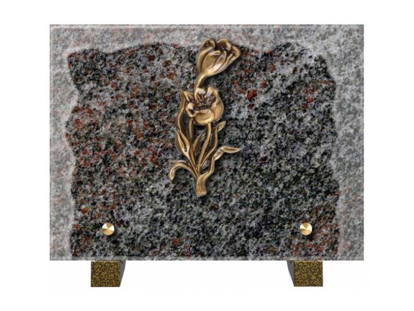 Plaque Granit Rectangle hommage