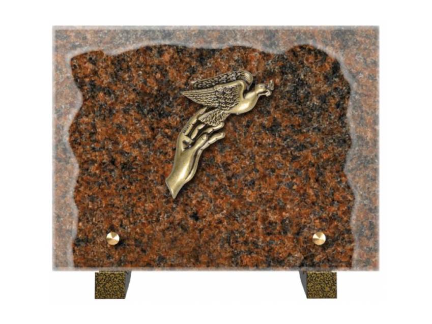 Plaque Granit Rectangle hommage