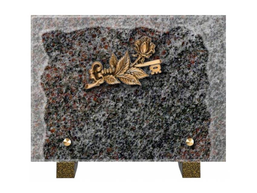 Plaque Granit Rectangle hommage